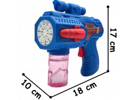 Pistola lanza burbujas astronauta